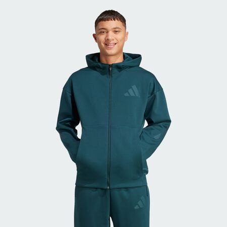 Nouvelle veste de survêtement à capuche entièrement zippée Z.N.E. : Aurora Ivy