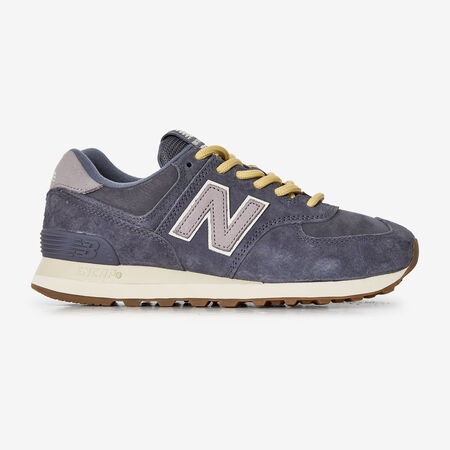 NEW BALANCE 574 574 GRIS/JAUNE FEMME