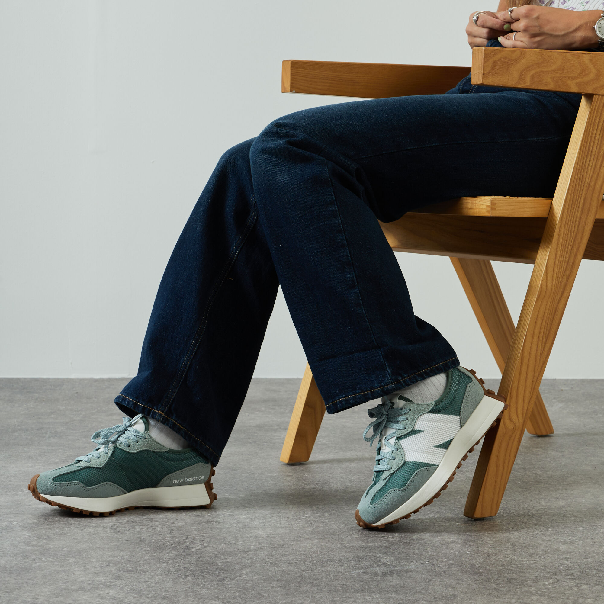 new balance 597 femme verte