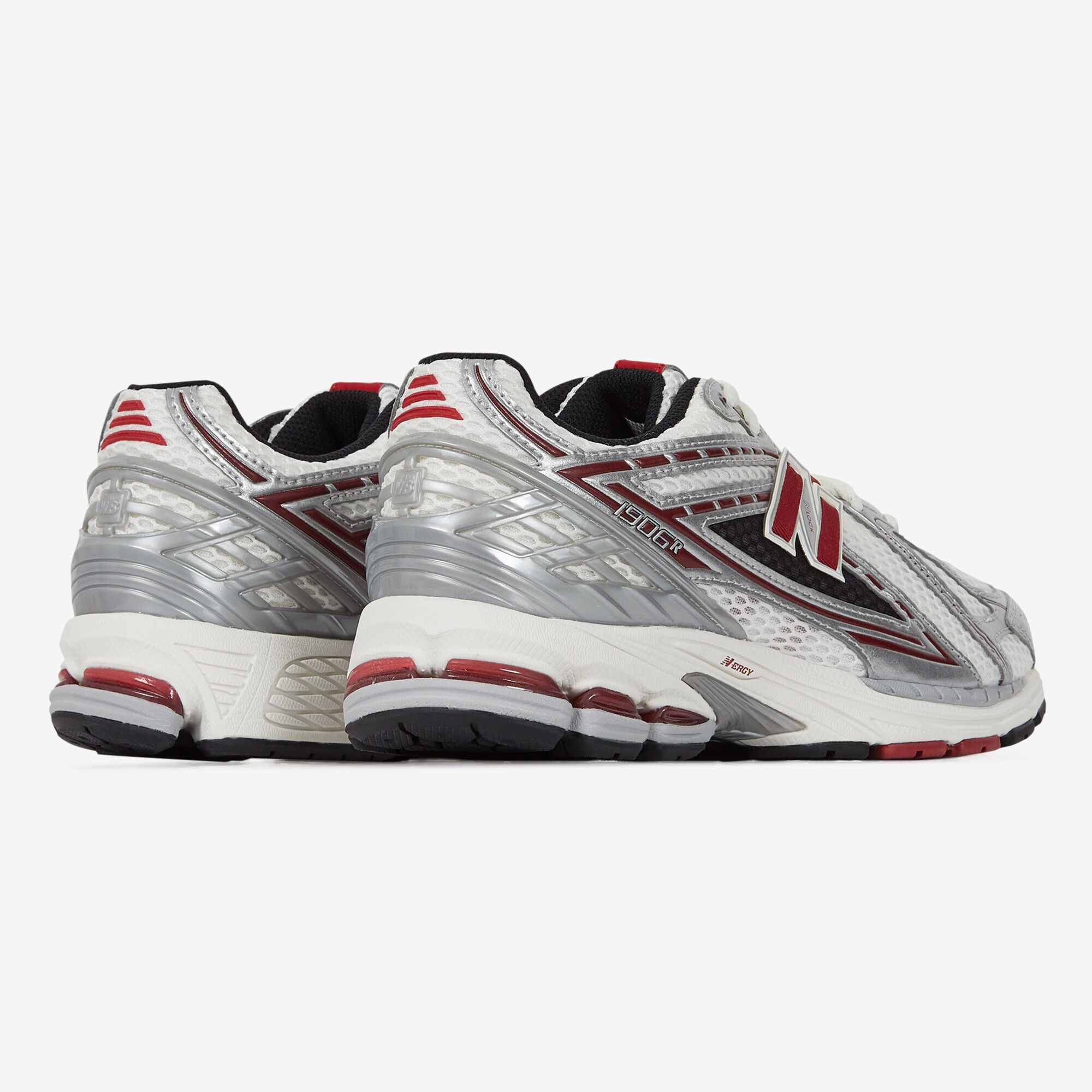 NEW BALANCE 1906 SNEAKERS HOMME BLANC BORDEAUX LACETS Courir