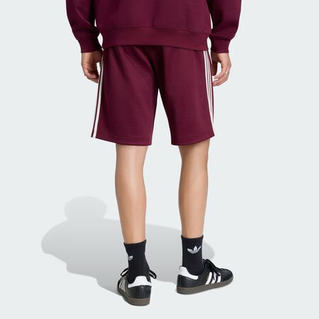 ADIDAS ORIGINALS SHORT SUPERSTAR Maroon / Wonder White HOMME