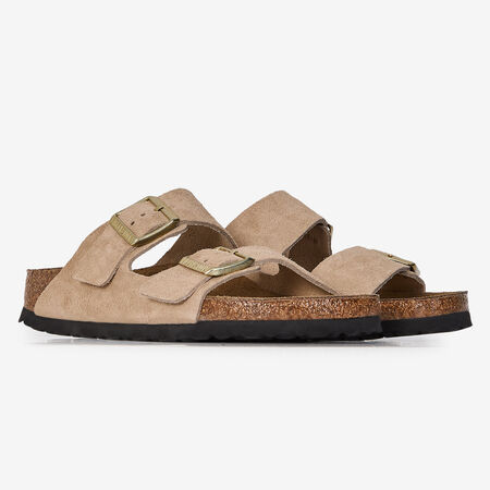 BIRKENSTOCK arizona ARIZONA SUEDE SANDCASTLE BEIGE FEMME