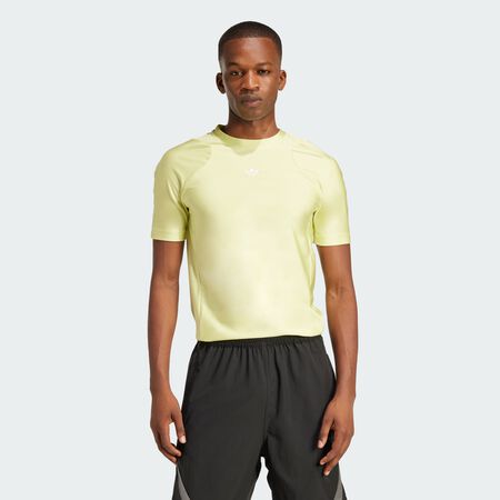 ADIDAS ORIGINALS T-shirt Fashion Cut Line Yellow Tint HOMME