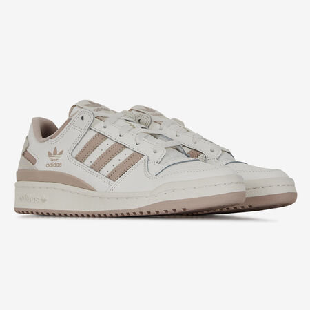 ADIDAS ORIGINALS forum FORUM LOW CL BLANC/BEIGE FEMME