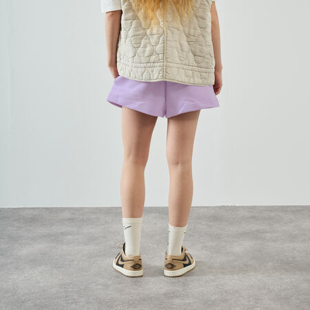 NIKE SHORT PHOENIX ESSENTIAL LILAS/BLANC FEMME