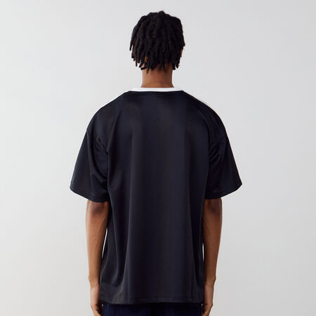 ADIDAS ORIGINALS JERSEY TREFOIL BLACK/WHITE MEN