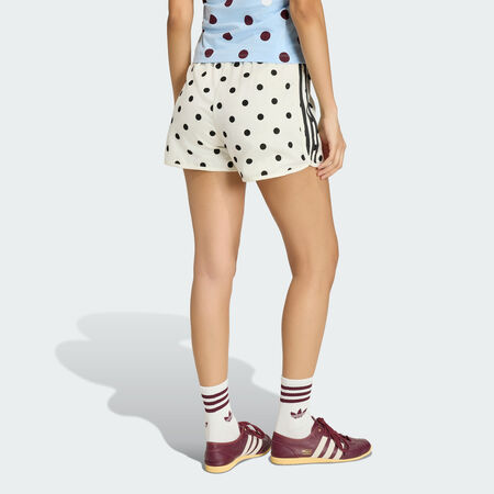 ADIDAS ORIGINALS POLKA DOTS SPRINTER SHORTS Off White WOMEN