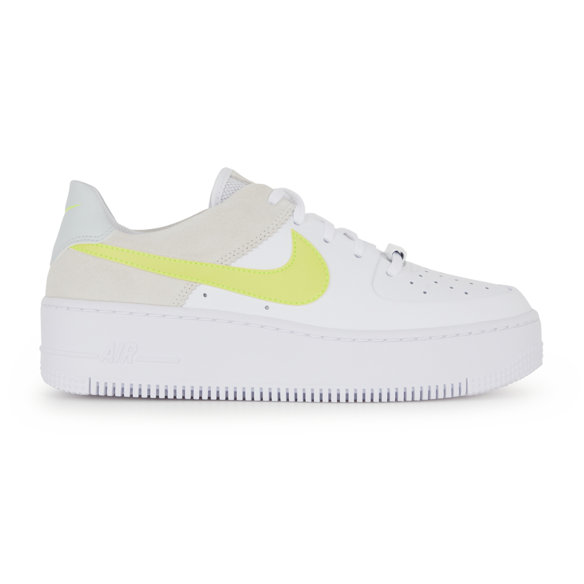 nike air force sage blanche