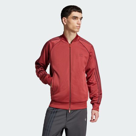 ADIDAS ORIGINALS Adicolor Classics SST Track Jacket Preloved Ruby MEN