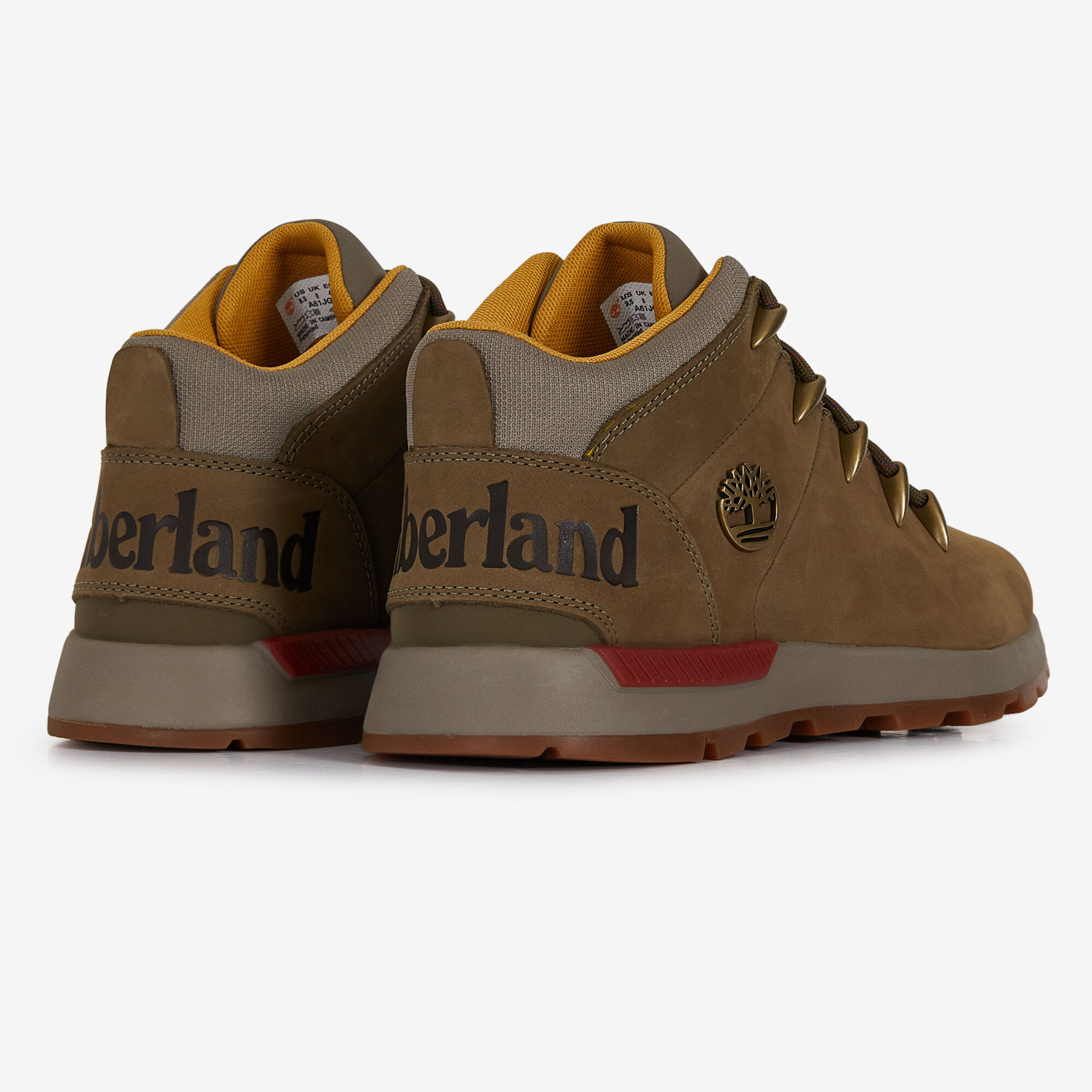 TIMBERLAND SPRINT TREKKER MID KAKI SNEAKERS HOMME Courir