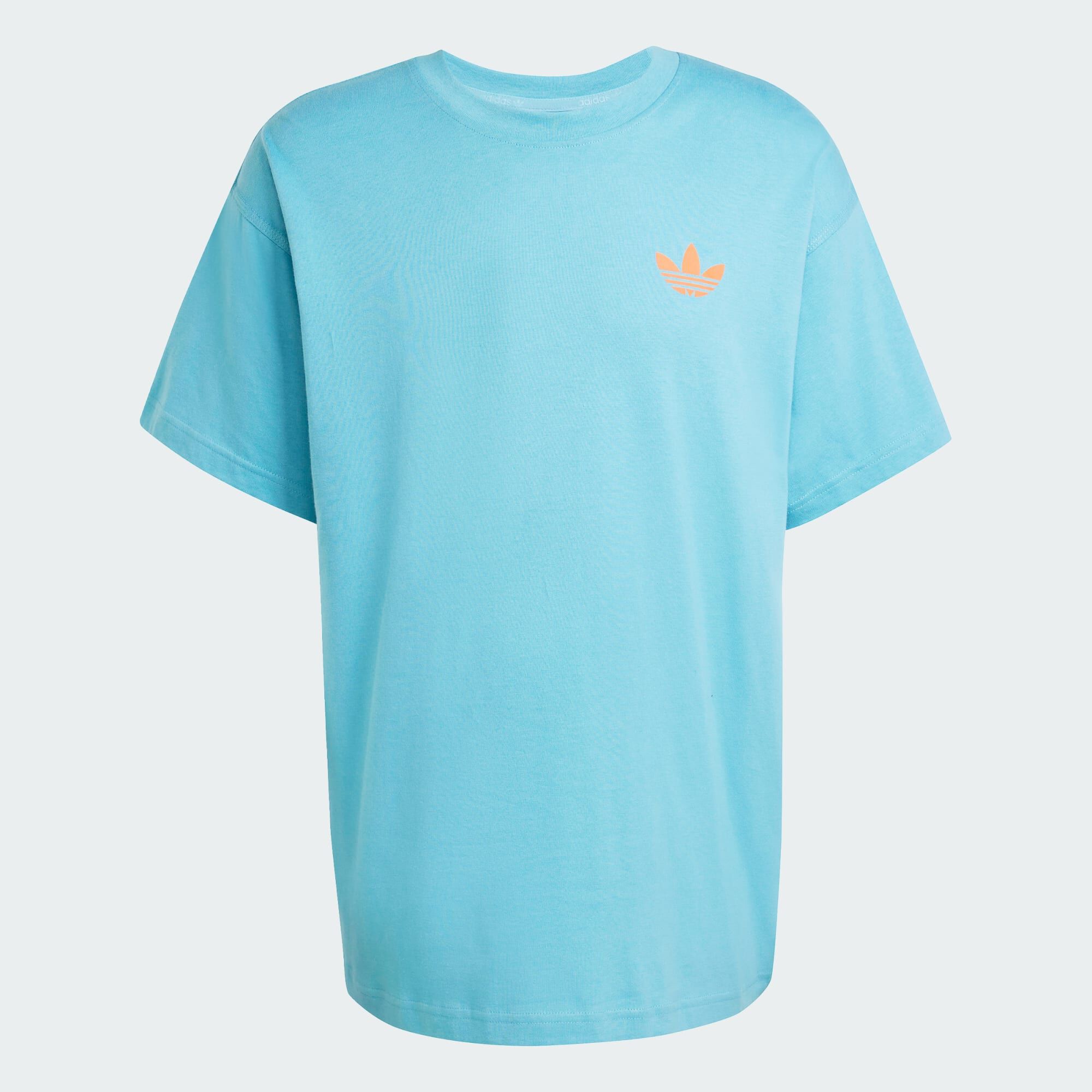 adidas Originals Sport Club GFX オーバーサイズTシャツ 送関込 ADIDAS ORIGINALS Sport Club GFX Oversized Tee Preloved Blue