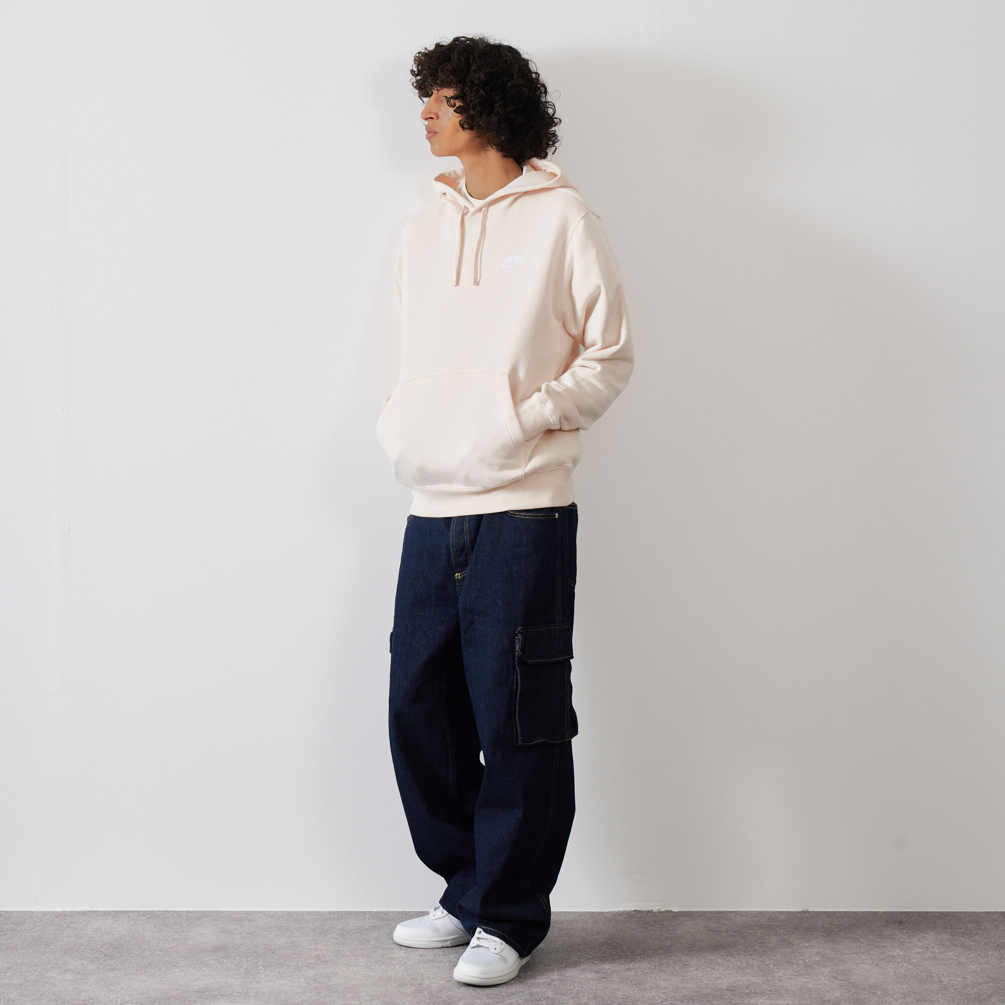 nike hoodie small logo