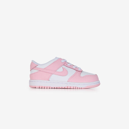 NIKE dunk DUNK LOW WHITE/PINK BABIES