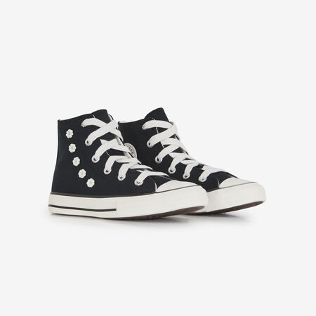 CONVERSE chuck taylor all star CHUCK TAYLOR ALL STAR HI BEADS BLACK/WHITE TODDLERS
