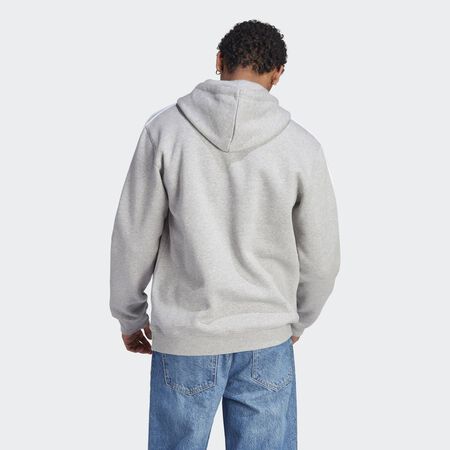 ADIDAS ORIGINALS Sweat-shirt à capuche à 3 bandes Adicolor Classics Medium Grey Heather HOMME