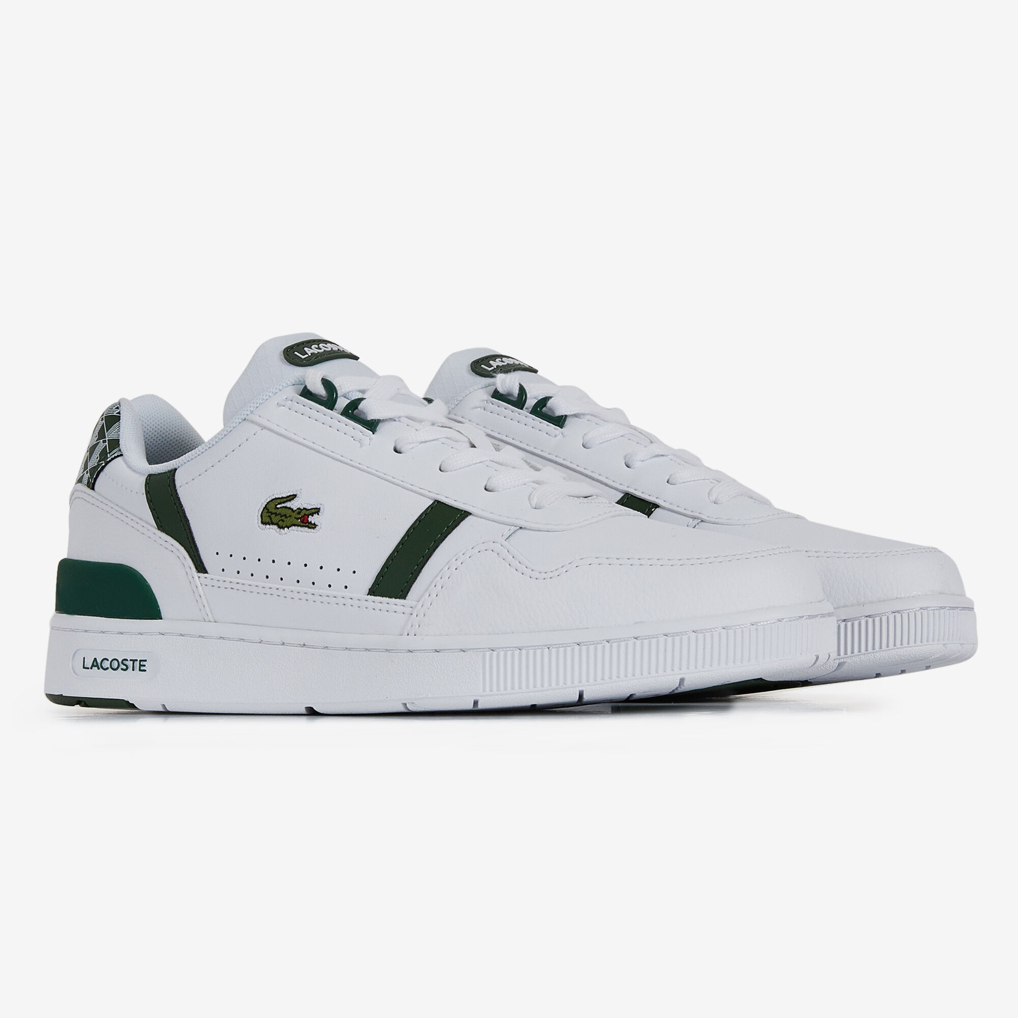 Basket lacoste top garcon scratch