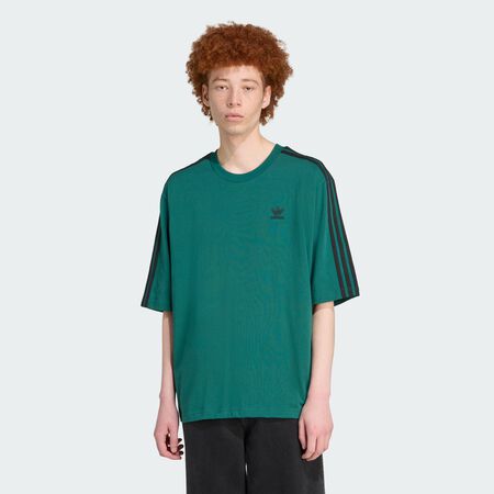 T-shirt oversize Adicolor : Aurora Ivy / Black