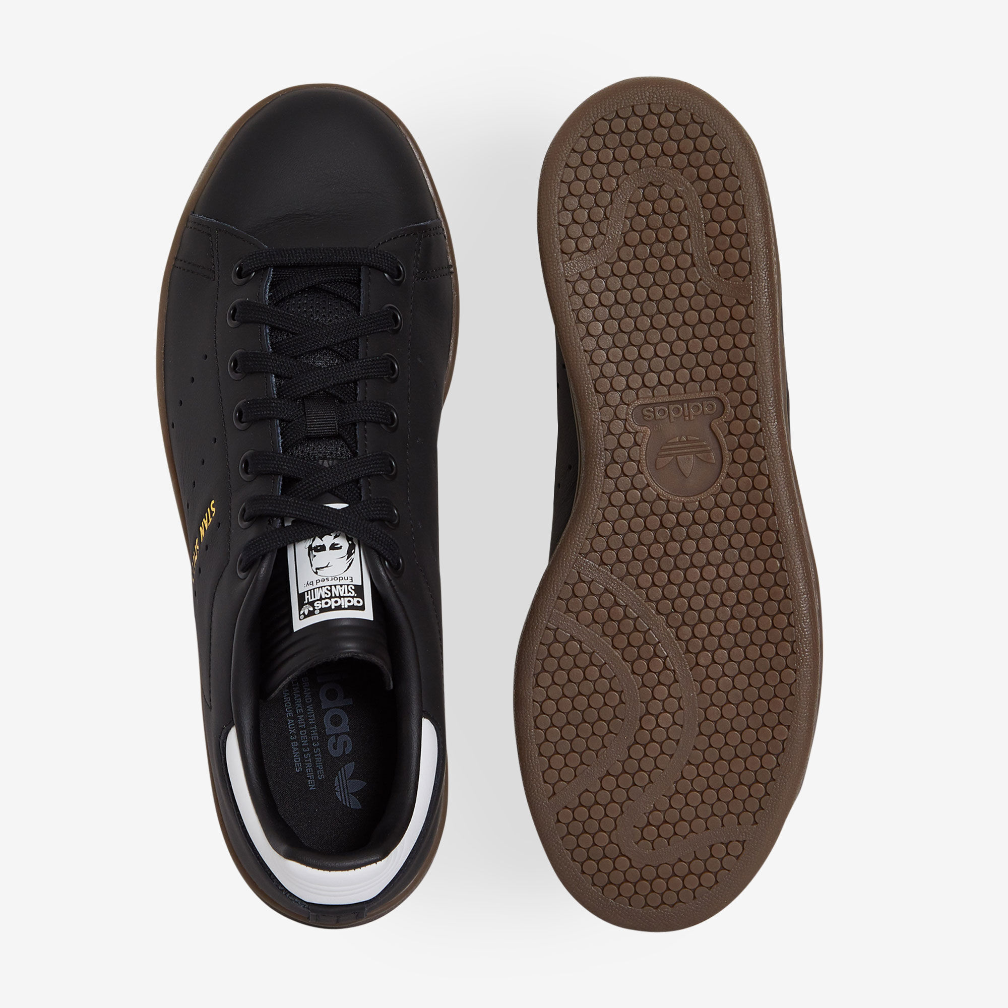 ADIDAS ORIGINALS STAN SMITH GUM BLACK SNEAKERS MEN Courir