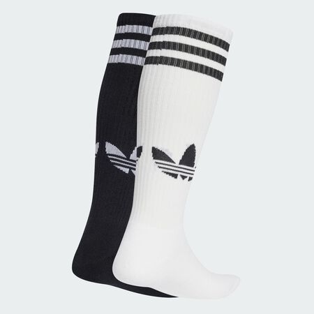 ADIDAS ORIGINALS Chaussettes montantes (2 paires) White / Black MIXTE
