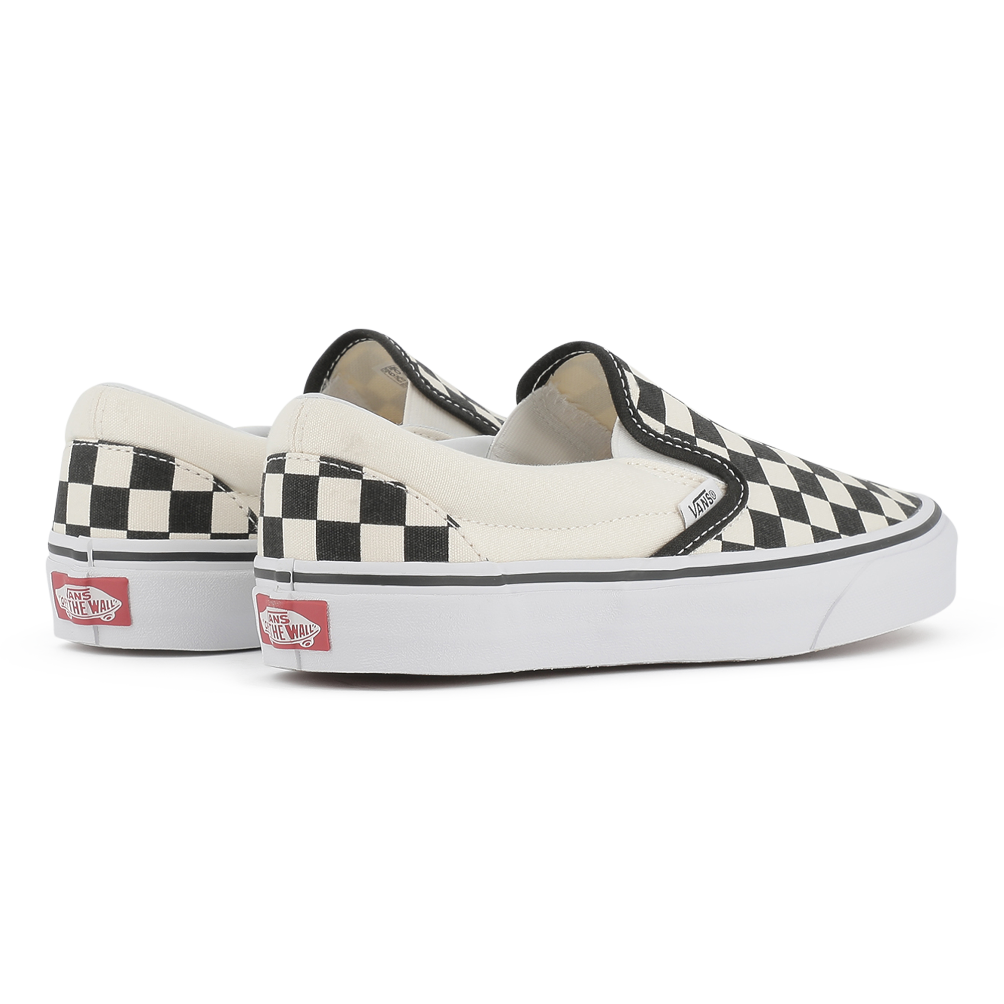 vans damier courir