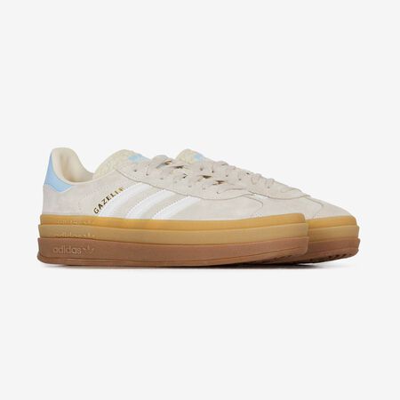 ADIDAS ORIGINALS gazelle GAZELLE BOLD BEIGE/BLEU CIEL JUNIOR