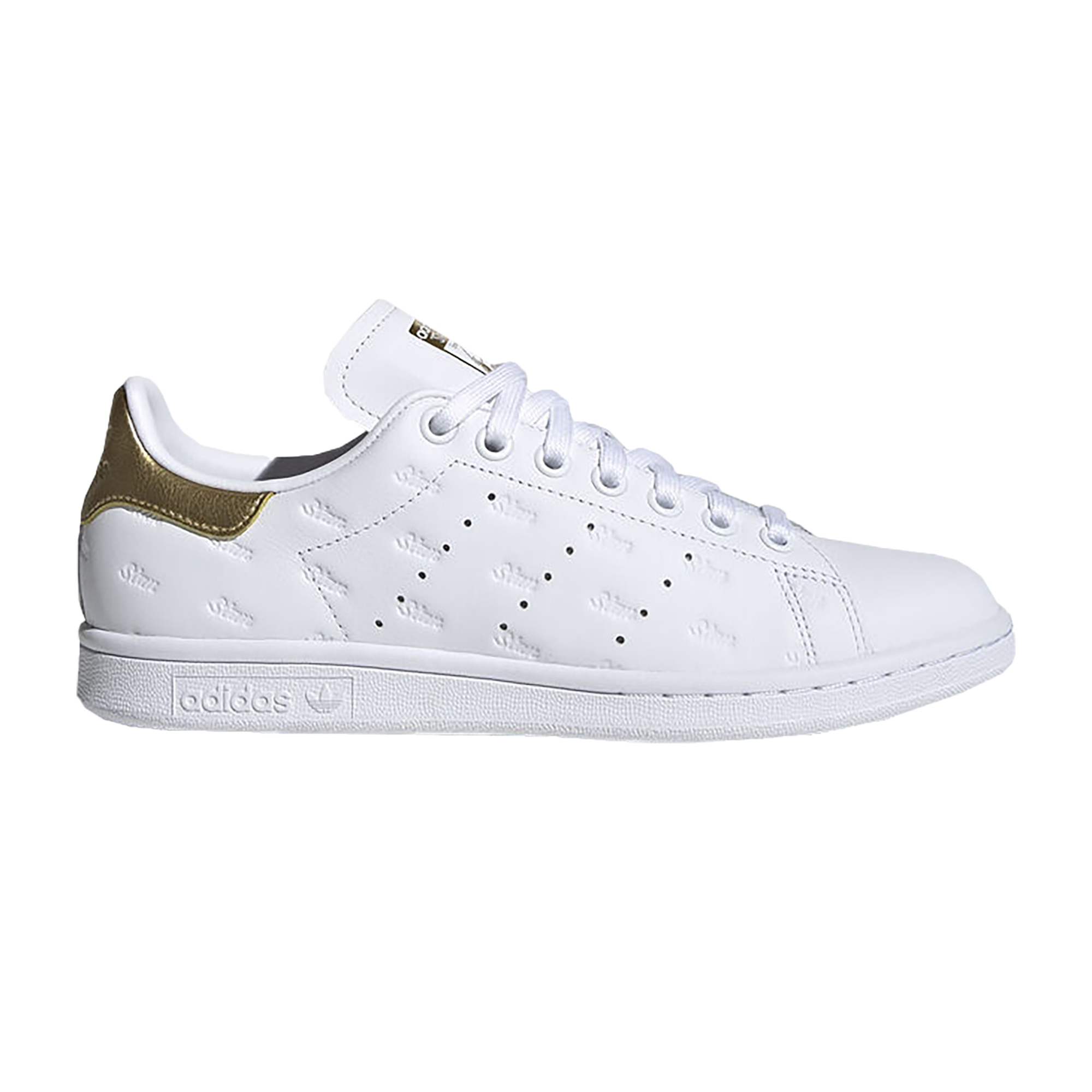 stan smith blanche et or