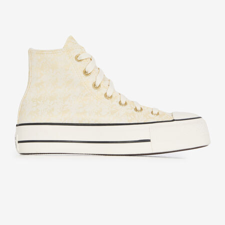 CONVERSE CHUCK TAYLOR LIFT HI BEIGE FEMME