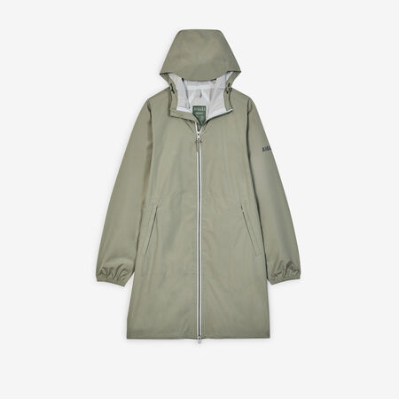 AIGLE JACKET RAINPACK GREEN WOMEN