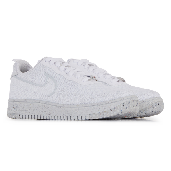Nike air force top 1 flyknit blanche