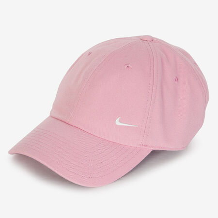NIKE CASQUETTE SMALL LOGO ROSE/BLANC HOMME