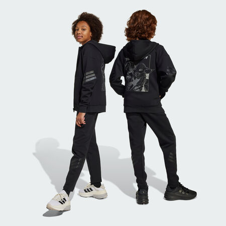 ADIDAS SPORTSWEAR ADIDAS STAR WARS MANDALORIAN PANT Black / Iron Metallic JUNIOR