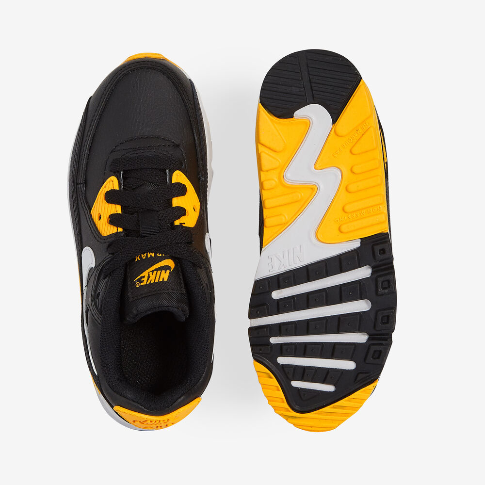 NIKE AIR MAX 90 BLACK/YELLOW SNEAKERS KIDS