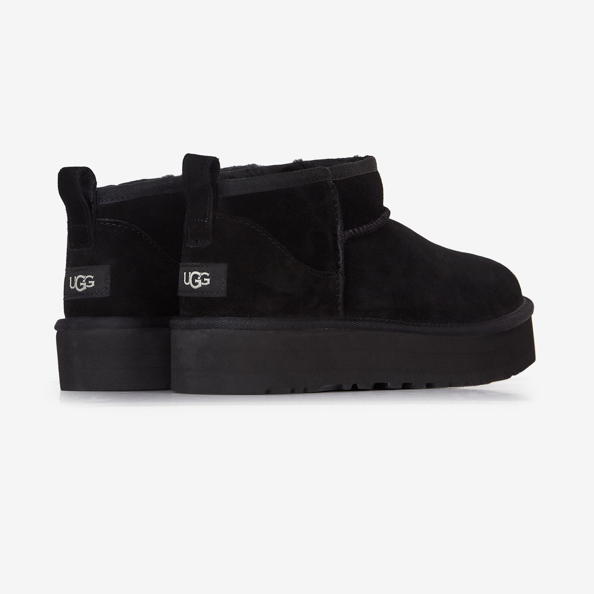 UGG CLASSIC ULTRA MINI PLATFORM BLACK - SNEAKERS KIDS UGG CLASSIC ULTRA MINI PLATFORM BLACK - SNEAKERS KIDS