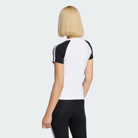 ADIDAS ORIGINALS SST TEE White / Black / White WOMEN
