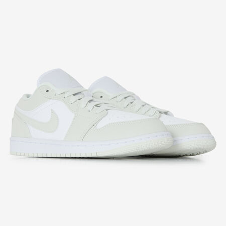 JORDAN air jordan 1 AIR JORDAN 1 LOW BLANC/VERT CLAIR FEMME