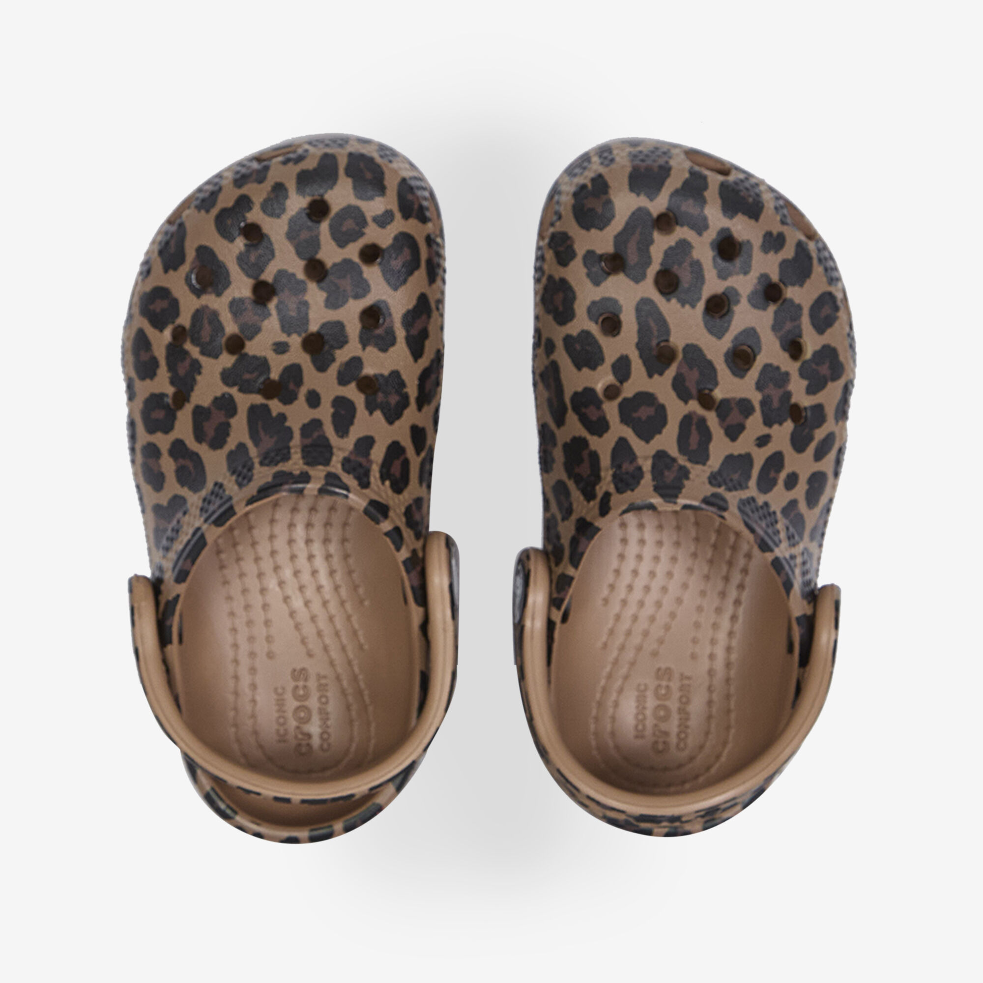 Crocs Toddler Classic Animal Sabots Enfants Sepia / Leopard - vue 9