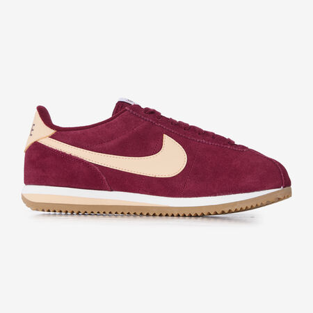 CORTEZ SUEDE : BURGUNDY/PINK