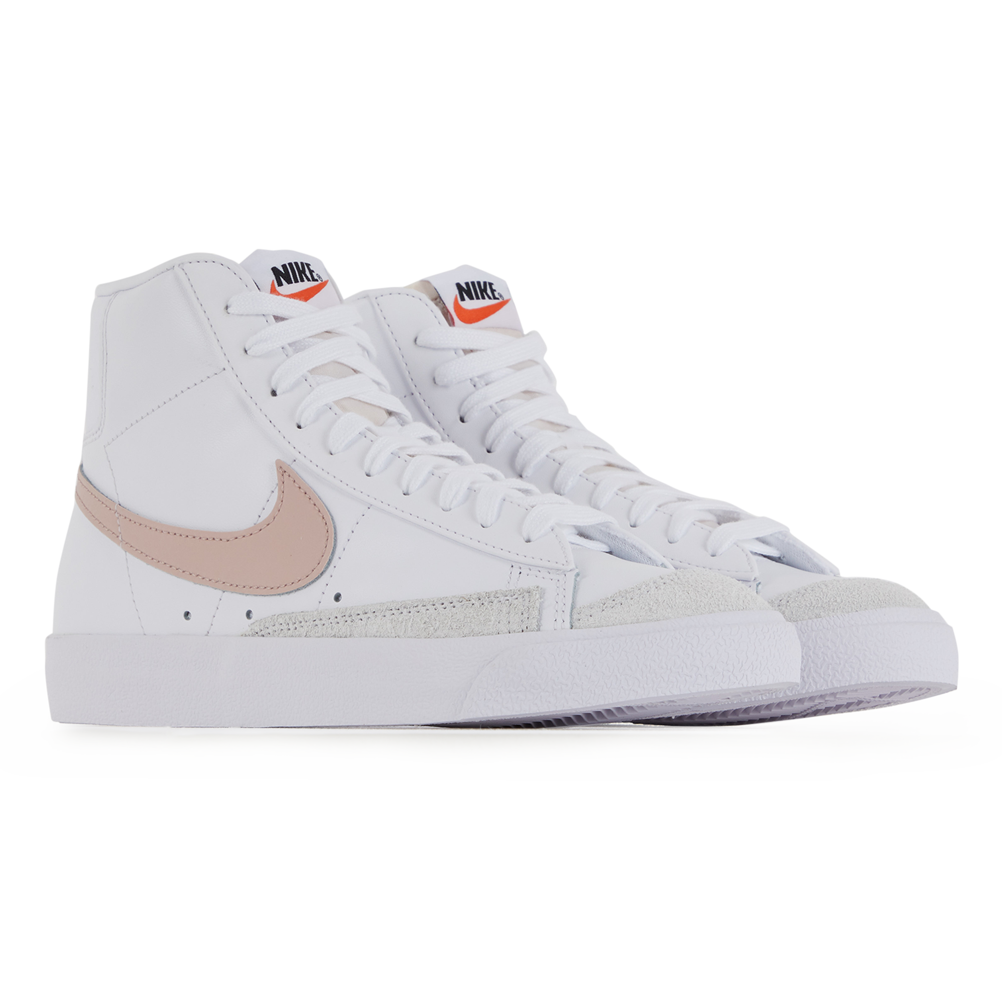 NIKE BLAZER MID 77 WHITE/PINK | Courir.com