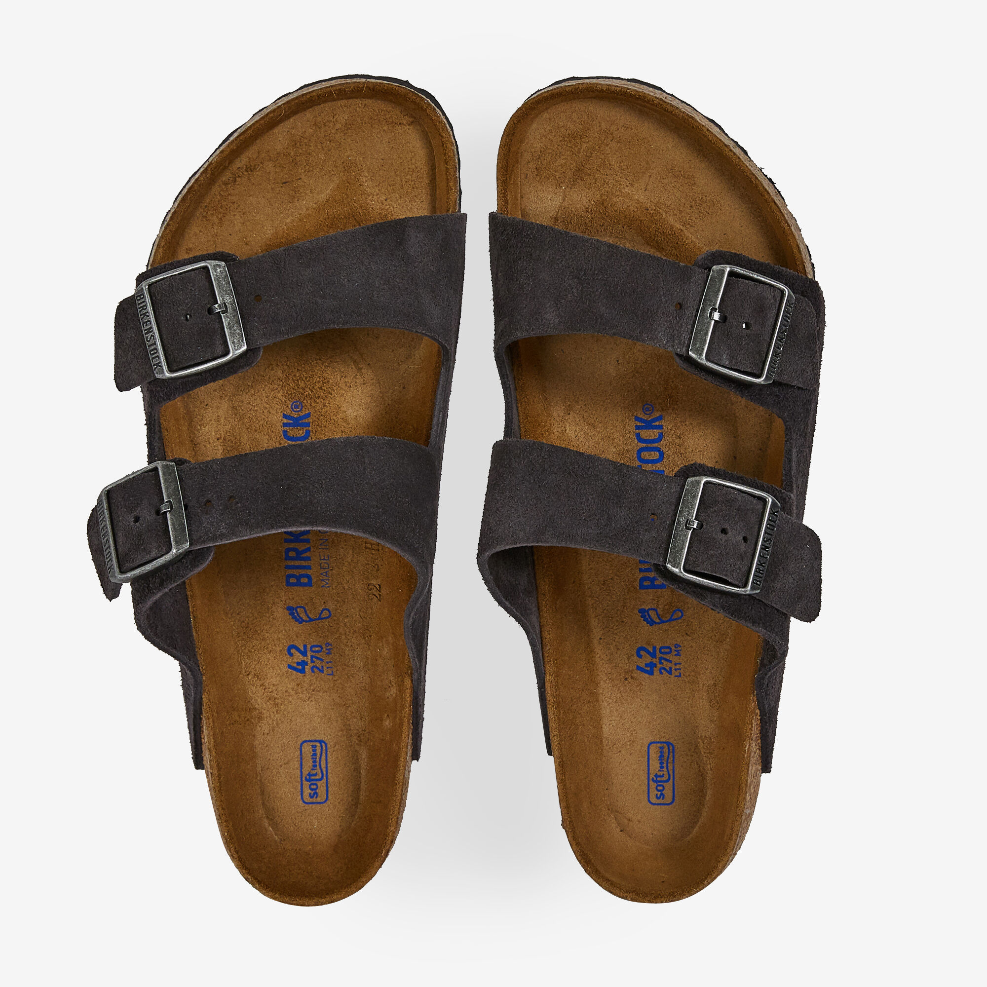 BIRKENSTOCK ARIZONA NOIR NOIR BEIGE ESTIVALES HOMME Courir