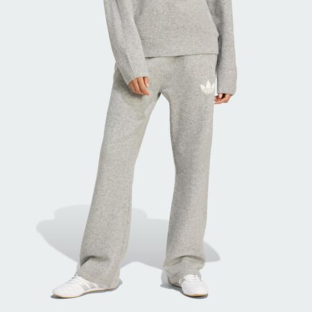 ADIDAS ORIGINALS adidas Originals Athletic Dept Knitted Pants Medium Grey Heather WOMEN