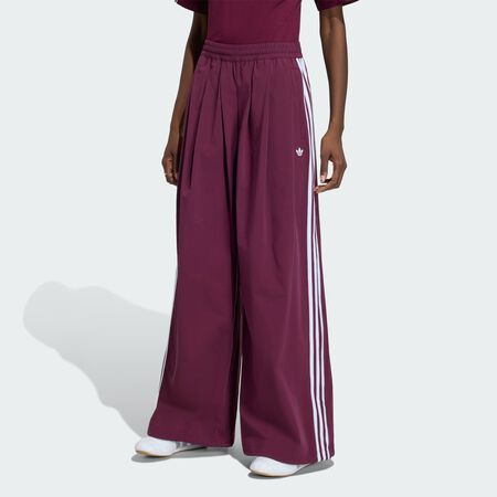 ADIDAS ORIGINALS PANTALON DE SURV&Ecirc;TEMENT PLISS&Eacute; ADILENIUM 5.0 OG ADILENIUM Maroon FEMME
