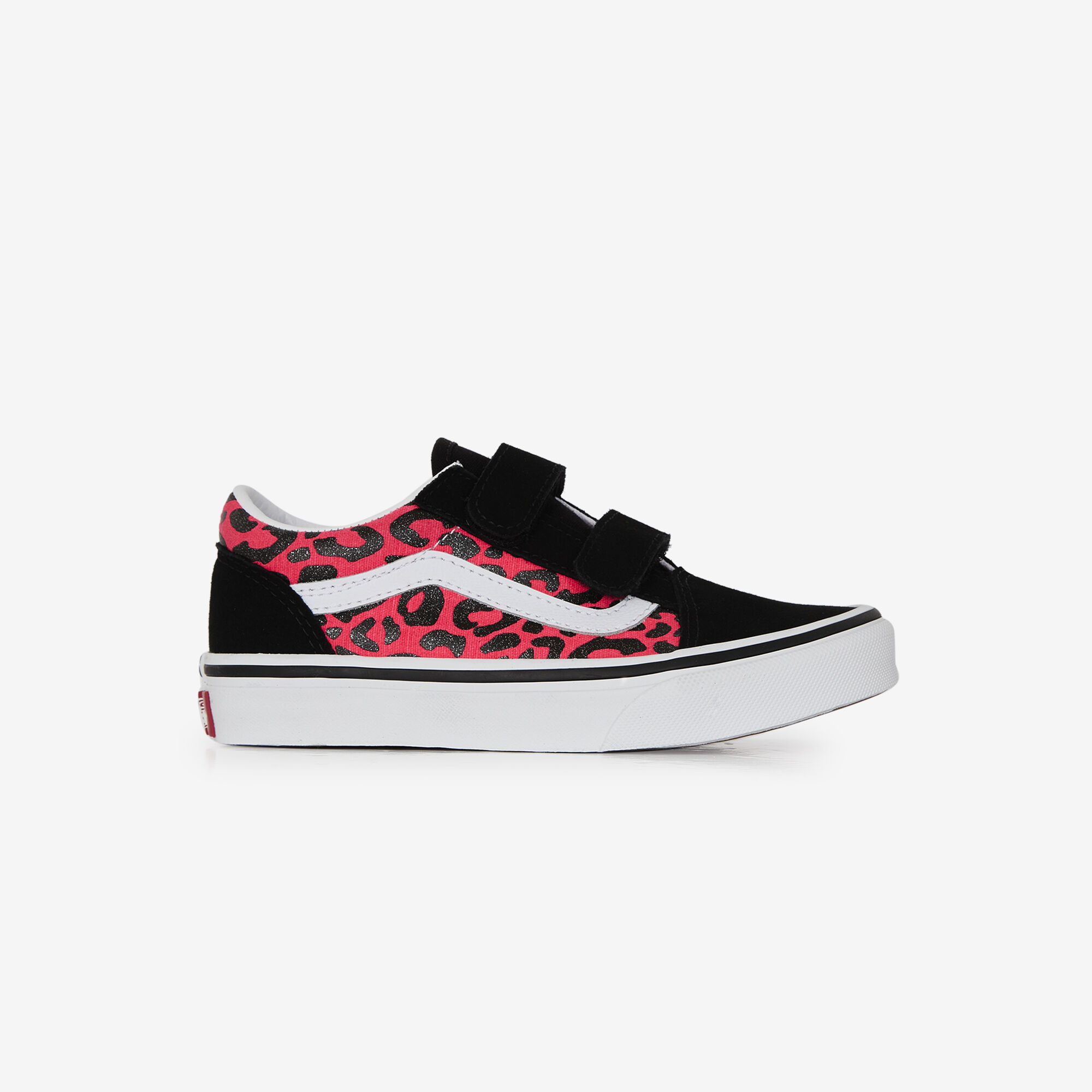 Baskets basses enfant Vans Old Skool V GLITTER LEOPARD Diva - vue 2
