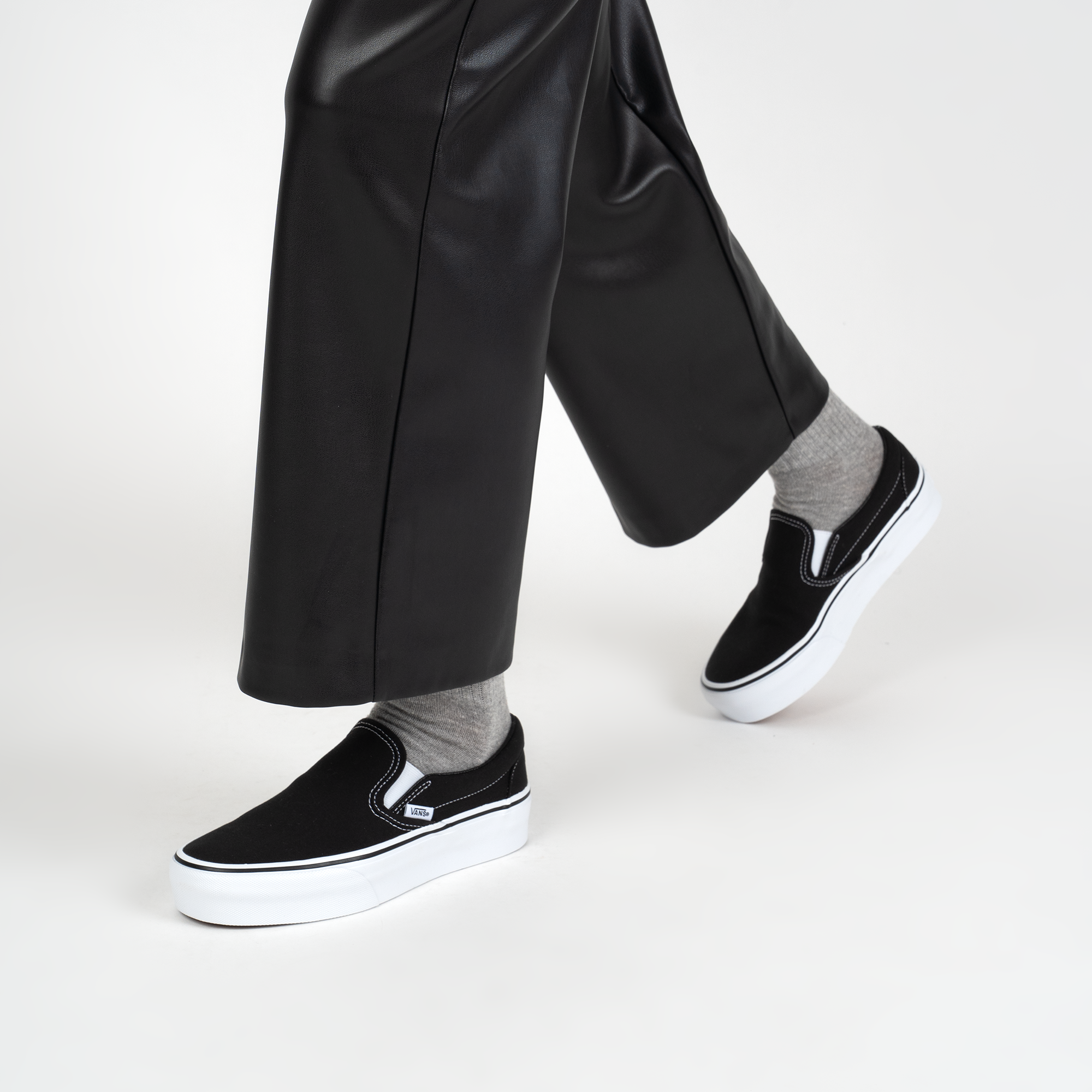 vans plateforme courir