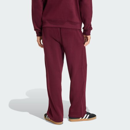 ADIDAS ORIGINALS PANTALON ESSENTIAL OPEN HEM LOOSE Maroon HOMME