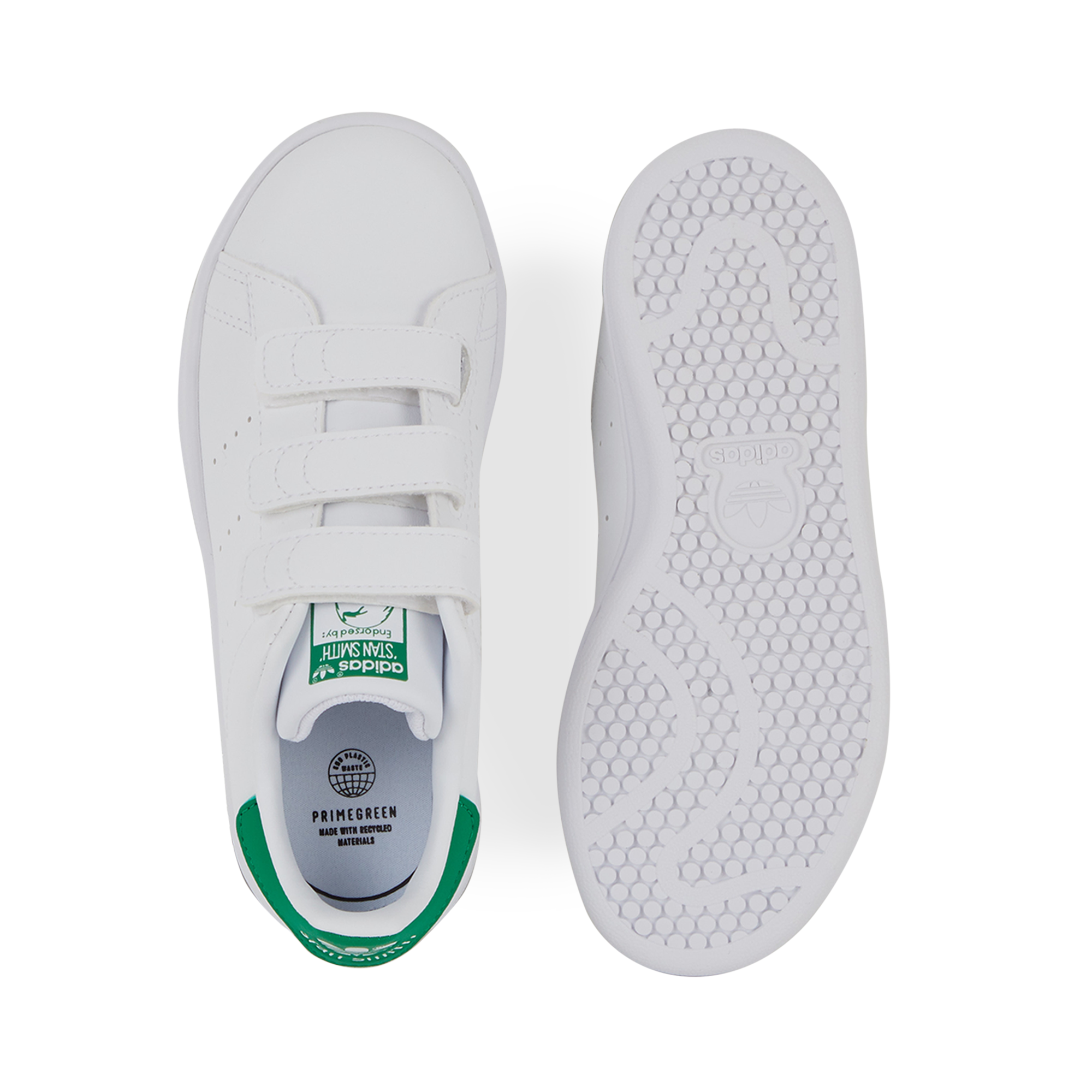 ADIDAS ORIGINALS STAN SMITH CF WHITE/GREEN SNEAKERS KIDS