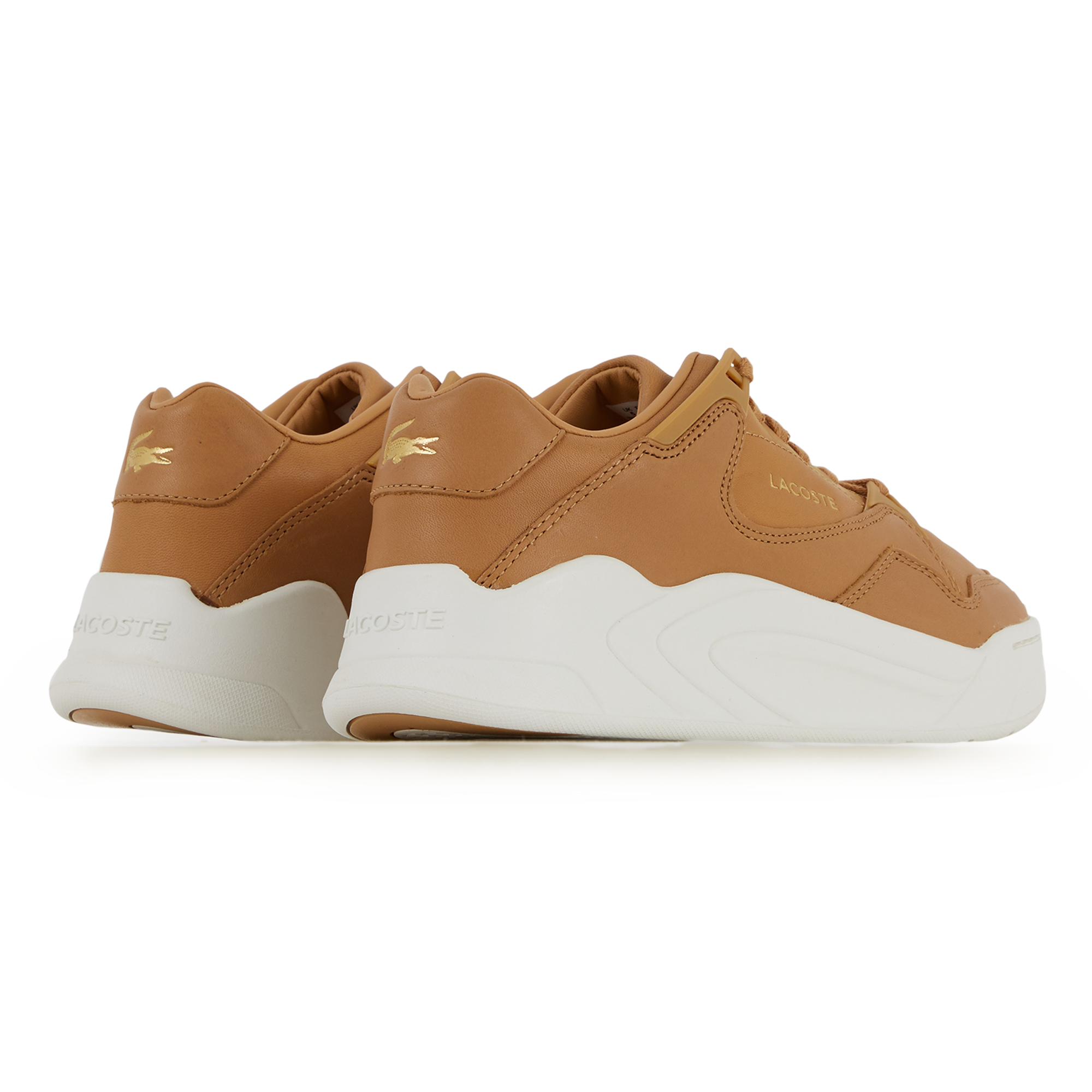 chaussure lacoste camel