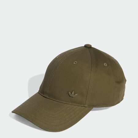ADIDAS ORIGINALS Everyday Icons Cap With Tonal Metal Trefoil Olive Strata UNISEX