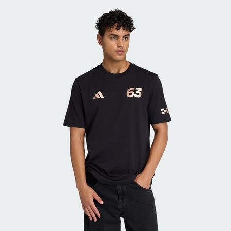 ADIDAS PERFORMANCE T-SHIRT ÉQUIPE DE FORMULE 1 MERCEDES - AMG PETRONAS GEORGE RUSSELL LAS VEGAS Black HOMME