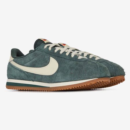NIKE cortez CORTEZ VERT/BEIGE FEMME