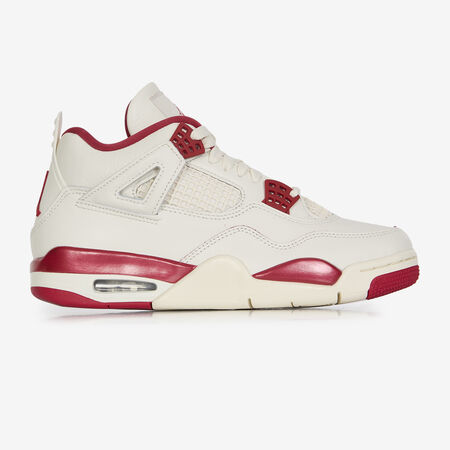 JORDAN AIR JORDAN 4 VALENTINE BEIGE/ROUGE FEMME